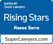 Super Lawyers Rising Stars recognition for Reese Serra
